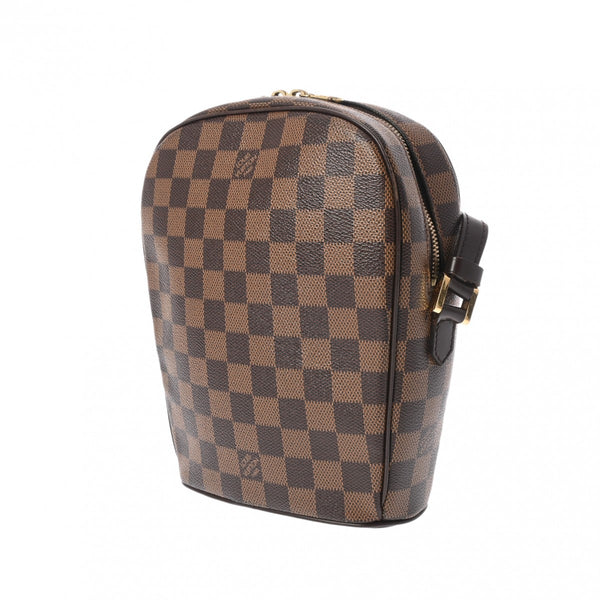 LOUIS VUITTON ルイヴィトン ダミエ イパネマ PM ブラウン N51294 レディース ダミエキャンバス ショルダーバッグ Bランク 中古 銀蔵