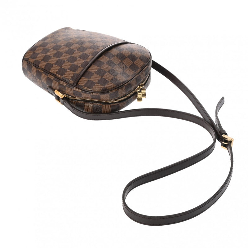 LOUIS VUITTON ルイヴィトン ダミエ イパネマ PM ブラウン N51294 レディース ダミエキャンバス ショルダーバッグ Bランク 中古 銀蔵