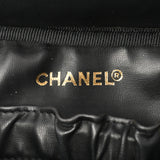 CHANEL シャネル バニティ ビコローレ 黒 レディース ラムスキン ハンドバッグ ABランク 中古 銀蔵