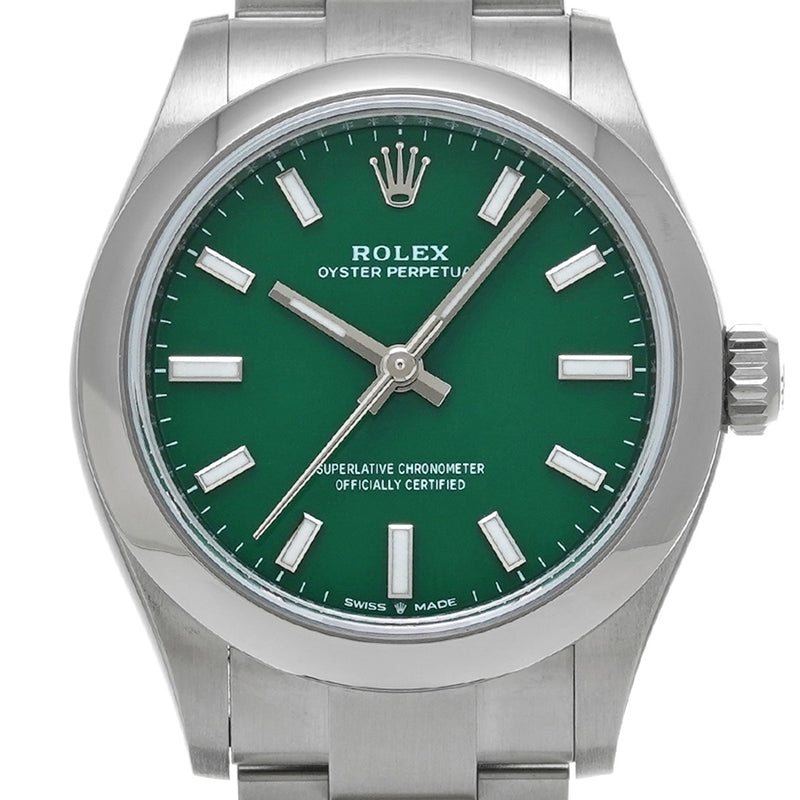 ROLEX ロレックス オイスターパーペチュアル 31 2024年4月 277200 レディース 腕時計 自動巻き 未使用 銀蔵