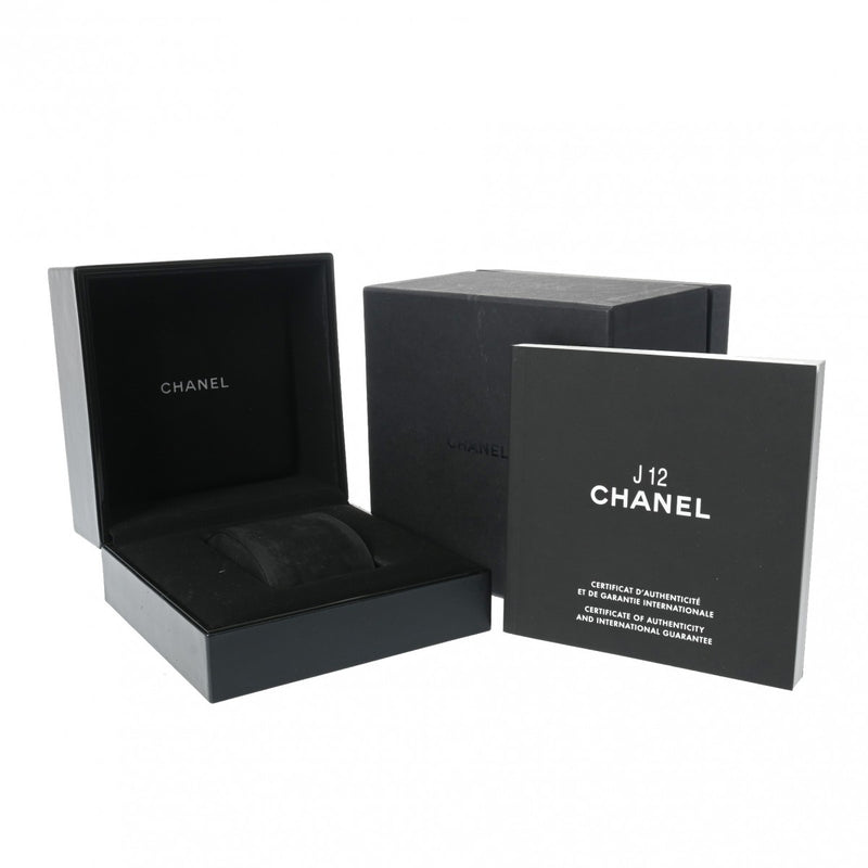 CHANEL シャネル J12 38mm 12Pダイヤ H1626 メンズ 腕時計 自動巻き Aランク 中古 銀蔵