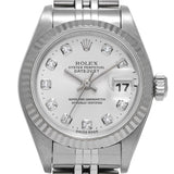 ROLEX ロレックス デイトジャスト 10Pダイヤ 69174G レディース 腕時計 自動巻き Aランク 中古 銀蔵