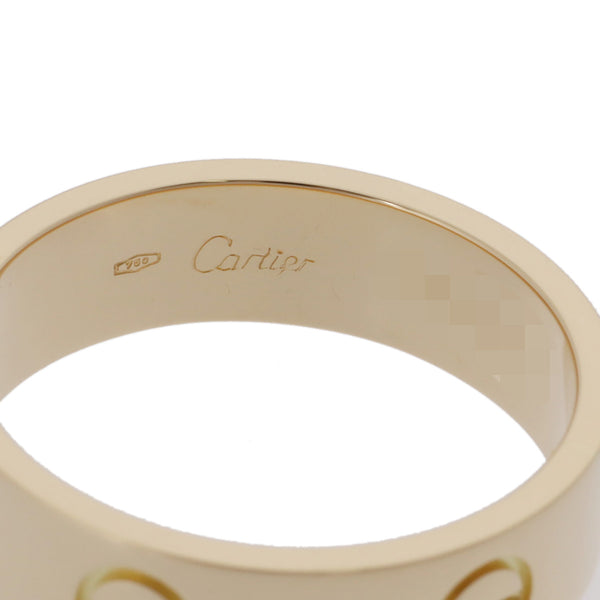 CARTIER カルティエ ラブリング #60 19号 レディース K18イエローゴールド リング・指輪 Aランク 中古 銀蔵