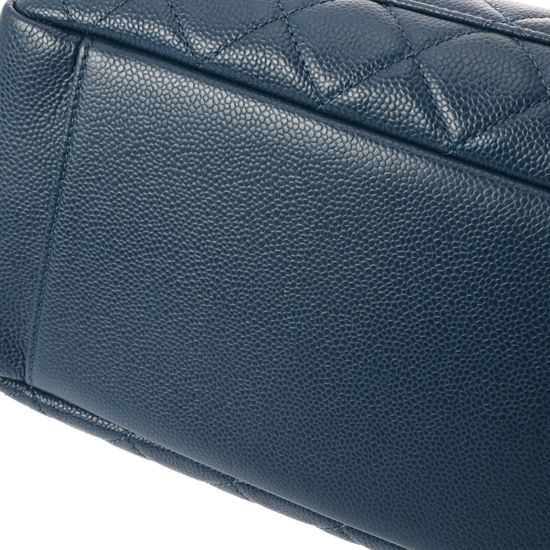 CHANEL シャネル GST グランドショッピングトート ブルー A50995 レディース キャビアスキン トートバッグ ABランク 中古 銀蔵