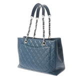 CHANEL シャネル GST グランドショッピングトート ブルー A50995 レディース キャビアスキン トートバッグ ABランク 中古 銀蔵