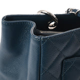 CHANEL シャネル GST グランドショッピングトート ブルー A50995 レディース キャビアスキン トートバッグ ABランク 中古 銀蔵