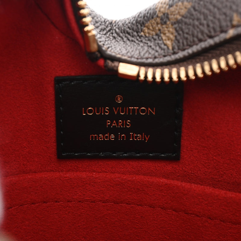 LOUIS VUITTON ルイヴィトン モノグラム サッククール フォーリンラブ ブラウン M80288 レディース モノグラムキャンバス ショルダーバッグ Aランク 中古 銀蔵