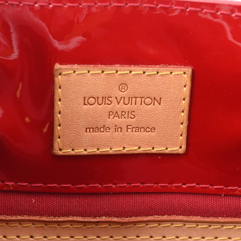 LOUIS VUITTON ルイヴィトン ヴェルニ リード PM ポムダムール M91990 レディース モノグラムヴェルニ ハンドバッグ Bランク 中古 銀蔵