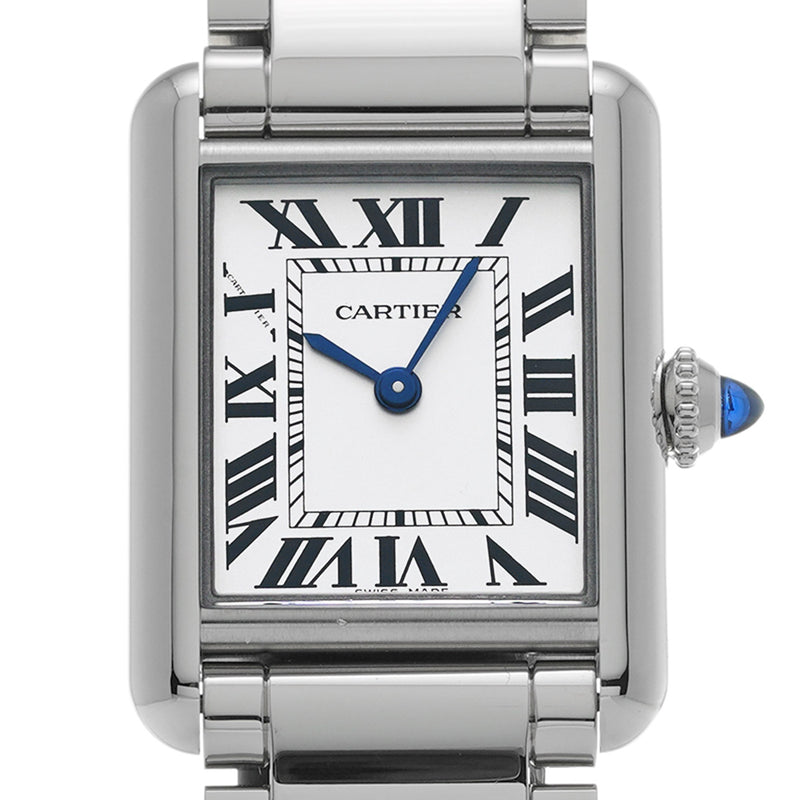 CARTIER カルティエ タンクマスト SM WSTA0051 レディース 腕時計 クォーツ Aランク 中古 銀蔵