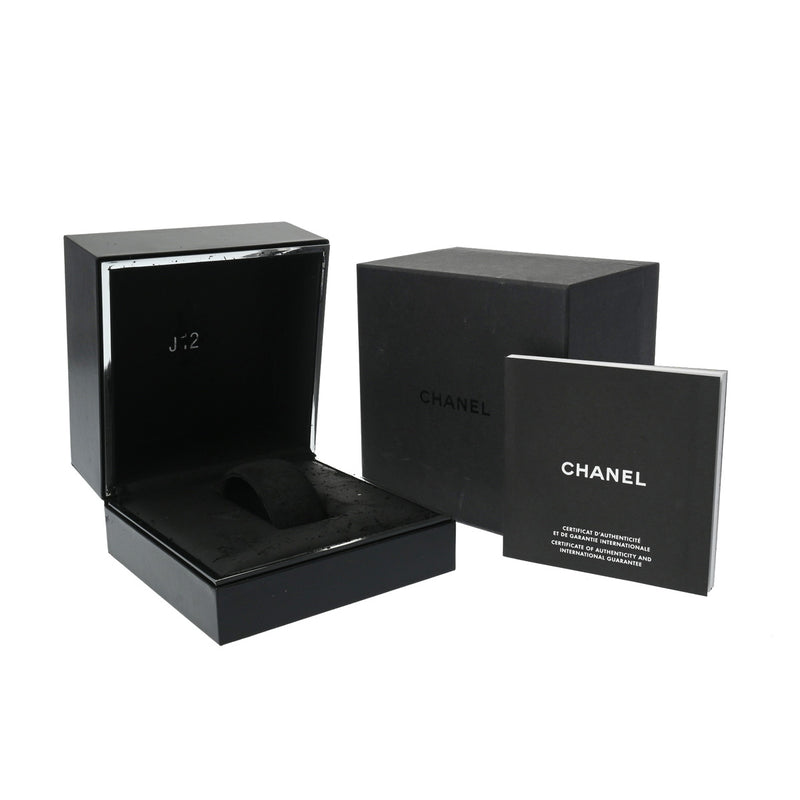 CHANEL シャネル J12 38mm 12Pダイヤ H1626 メンズ 腕時計 自動巻き Aランク 中古 銀蔵