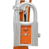 エルメス ウォッチ オレンジ レディース 腕時計 クォーツ 中古 銀蔵