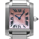 CARTIER カルティエ タンク フランセーズ SM W51028Q3 レディース 腕時計 クォーツ Aランク 中古 銀蔵