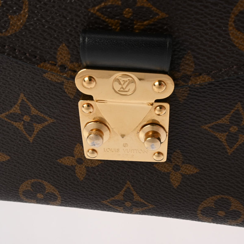 LOUIS VUITTON ルイヴィトン モノグラム ポシェットメティス MM 2WAY ブラウン レッド M44668 レディース モノグラムキャンバス ハンドバッグ ABランク 中古 銀蔵