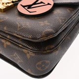 LOUIS VUITTON ルイヴィトン モノグラム ポシェットメティス MM 2WAY ブラウン レッド M44668 レディース モノグラムキャンバス ハンドバッグ ABランク 中古 銀蔵