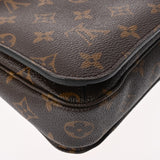 LOUIS VUITTON ルイヴィトン モノグラム ポシェットメティス MM 2WAY ブラウン レッド M44668 レディース モノグラムキャンバス ハンドバッグ ABランク 中古 銀蔵