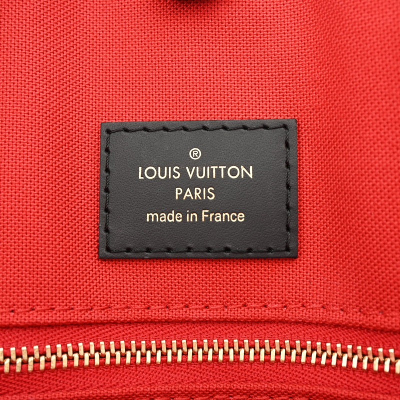 LOUIS VUITTON ルイヴィトン モノグラムジャイアント オンザゴー GM 旧型 2WAYトート ブラウン M44576 ユニセックス モノグラムキャンバス ハンドバッグ Aランク 中古 銀蔵