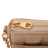 LOUIS VUITTON ルイヴィトン ポシェット ロカ 2WAY ベージュ M59048 レディース レザー キャンバス ショルダーバッグ 新同 中古 銀蔵