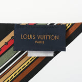 LOUIS VUITTON ルイヴィトン バンドーBB エッセンシャル ブラック/マルチカラー M71526 レディース シルク100％ スカーフ ABランク 中古 銀蔵