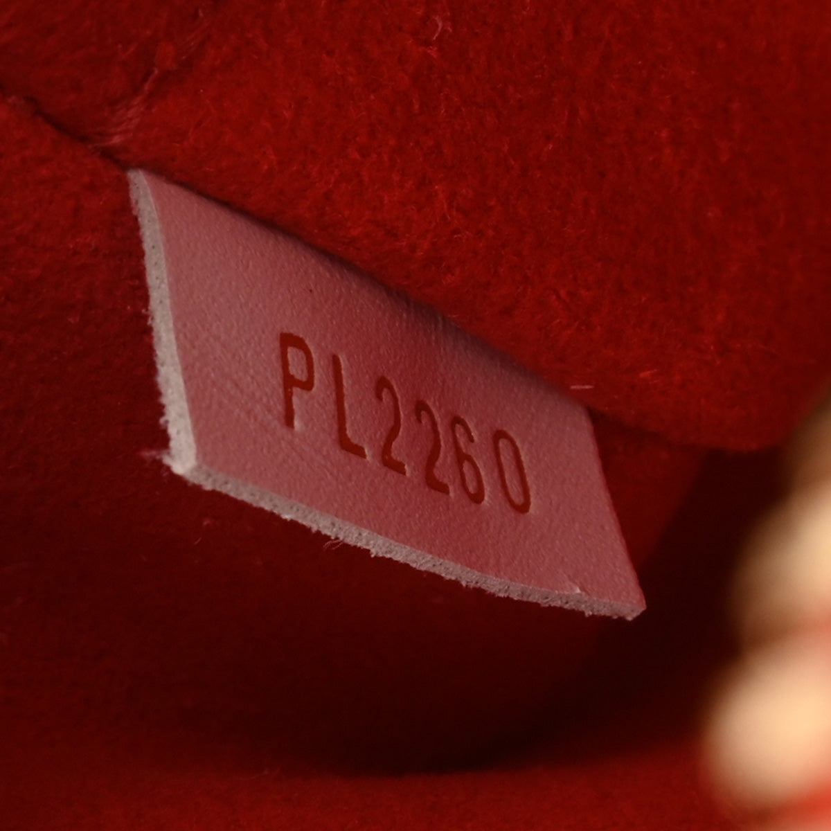 ルイヴィトンボワットシャポー スープル 43044 ホワイト/レッド  