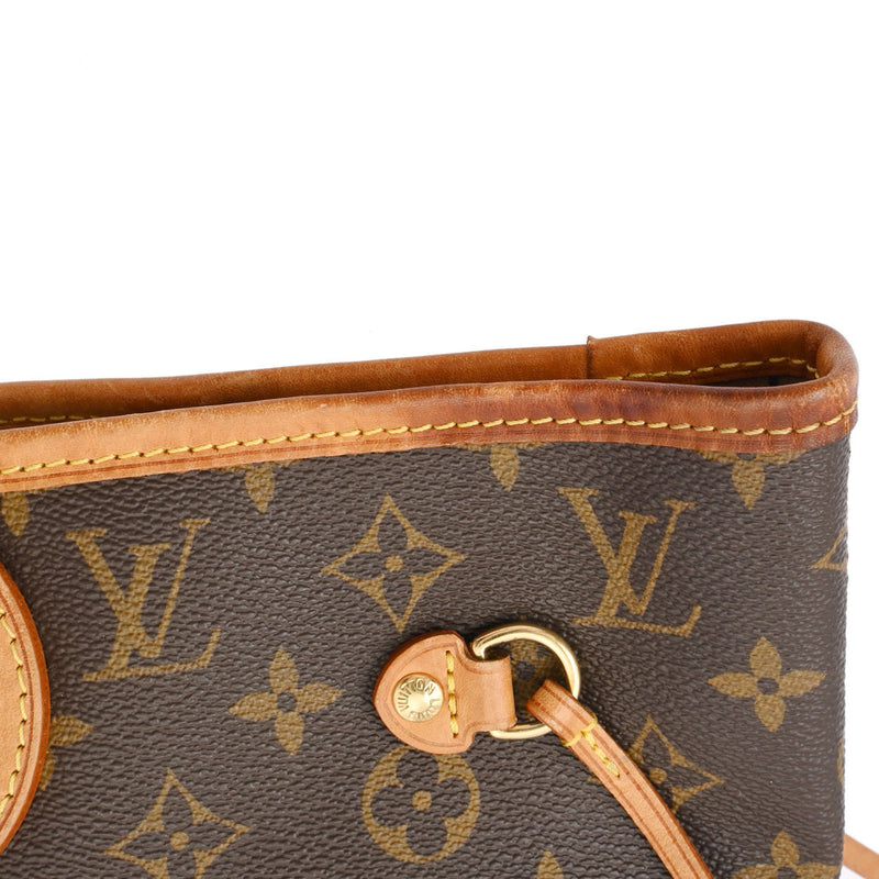 LOUIS VUITTON ルイヴィトン モノグラム ネヴァーフル MM ブラウン M40156 レディース モノグラムキャンバス トートバッグ Bランク 中古 銀蔵