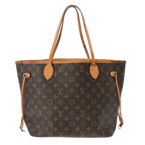 LOUIS VUITTON ルイヴィトン モノグラム ネヴァーフル MM ブラウン M40156 レディース モノグラムキャンバス トートバッグ Bランク 中古 銀蔵