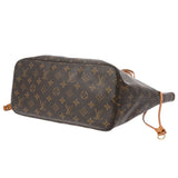 LOUIS VUITTON ルイヴィトン モノグラム ネヴァーフル MM ブラウン M40156 レディース モノグラムキャンバス トートバッグ Bランク 中古 銀蔵