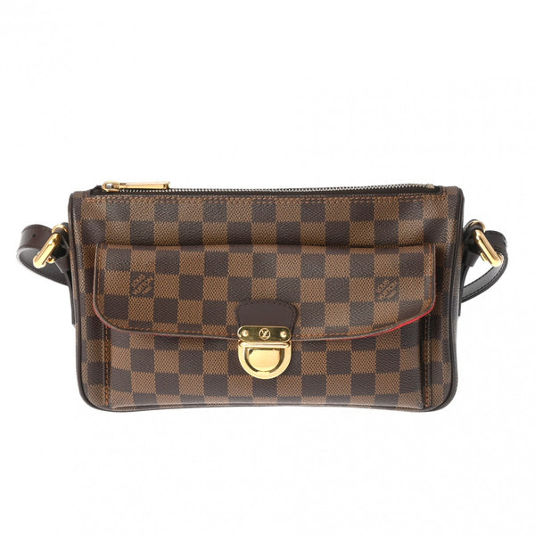 LOUIS VUITTON ルイヴィトン ダミエ ラヴェッロ GM ブラウン N60006 レディース ダミエキャンバス ショルダーバッグ ABランク 中古 銀蔵