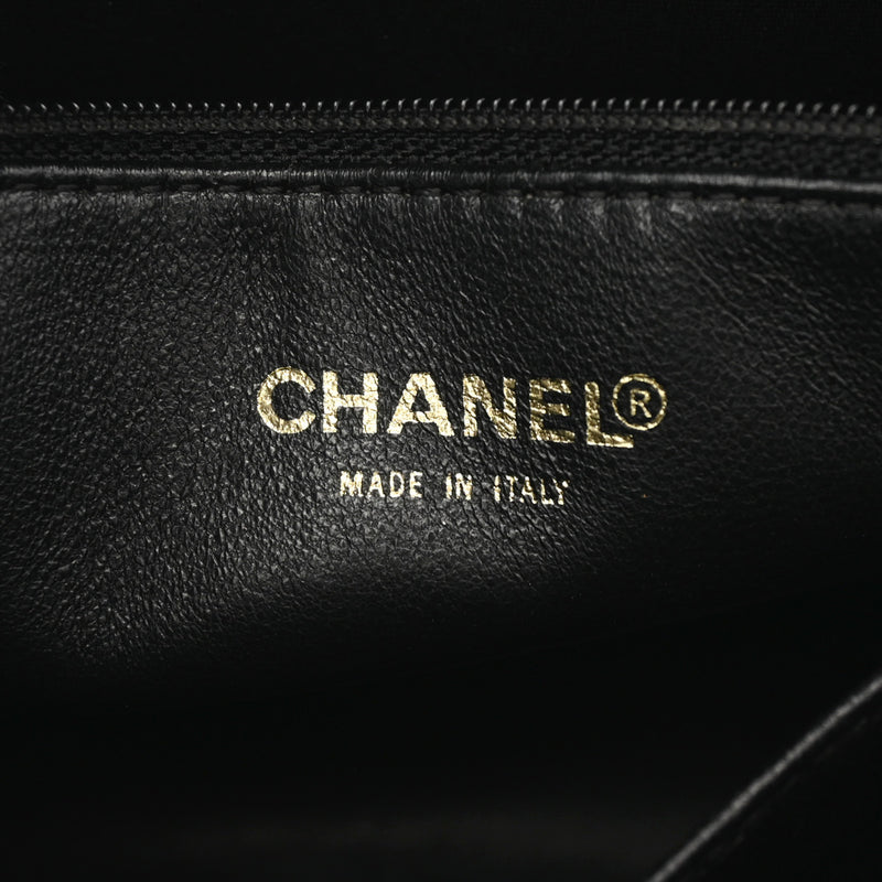 CHANEL シャネル 復刻トート 黒 ゴールド金具 A01804 レディース キャビアスキン トートバッグ Aランク 中古 銀蔵