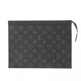 LOUIS VUITTON ルイヴィトン モノグラムエクリプス ポシェットボワヤージュ MM 黒 M61692 メンズ モノグラムキャンバス セカンドバッグ Aランク 中古 銀蔵