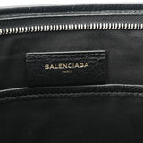 BALENCIAGA バレンシアガ バザール グラフィティ ブラック 443658 ユニセックス カーフ クラッチバッグ Aランク 中古 銀蔵