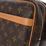 LOUIS VUITTON ルイヴィトン モノグラム リポーター PM ブラウン M45254 ユニセックス モノグラムキャンバス ショルダーバッグ ABランク 中古 銀蔵