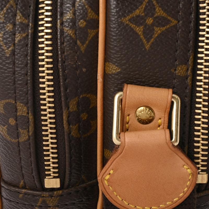 LOUIS VUITTON ルイヴィトン モノグラム リポーター PM ブラウン M45254 ユニセックス モノグラムキャンバス ショルダーバッグ ABランク 中古 銀蔵