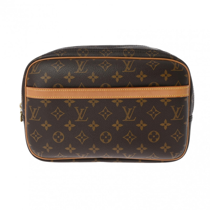 LOUIS VUITTON ルイヴィトン モノグラム リポーター PM ブラウン M45254 ユニセックス モノグラムキャンバス ショルダーバッグ ABランク 中古 銀蔵