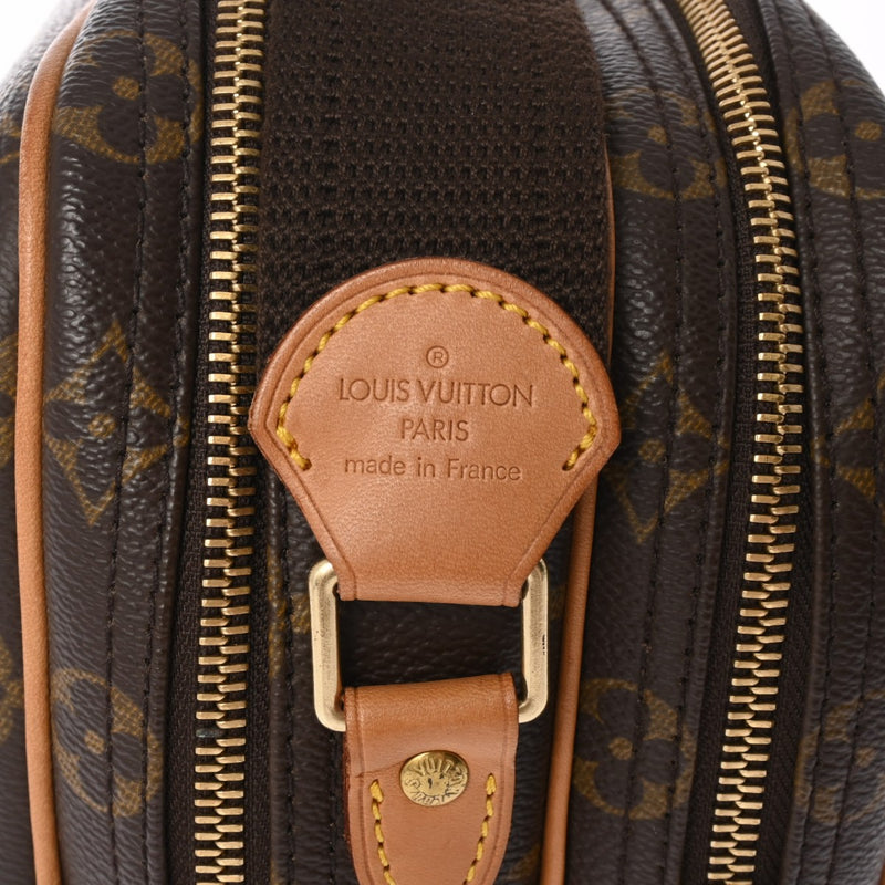 LOUIS VUITTON ルイヴィトン モノグラム リポーター PM ブラウン M45254 ユニセックス モノグラムキャンバス ショルダーバッグ ABランク 中古 銀蔵