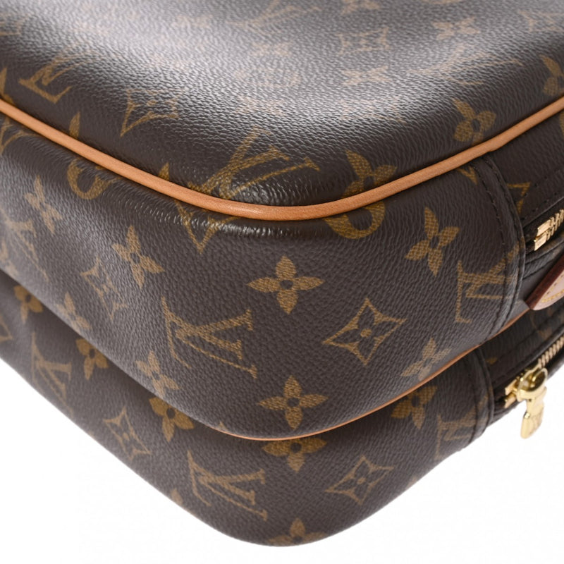 LOUIS VUITTON ルイヴィトン モノグラム リポーター PM ブラウン M45254 ユニセックス モノグラムキャンバス ショルダーバッグ ABランク 中古 銀蔵