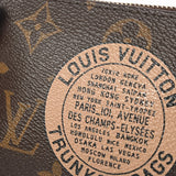LOUIS VUITTON ルイヴィトン モノグラム ミニポシェットアクセソワール T＆B ブラウン M60153 レディース モノグラムキャンバス アクセサリーポーチ Bランク 中古 銀蔵