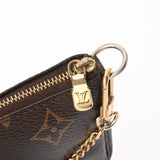 LOUIS VUITTON ルイヴィトン モノグラム ミニポシェットアクセソワール T＆B ブラウン M60153 レディース モノグラムキャンバス アクセサリーポーチ Bランク 中古 銀蔵