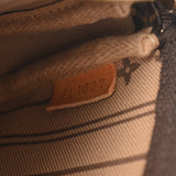 LOUIS VUITTON ルイヴィトン モノグラム ミニポシェットアクセソワール T＆B ブラウン M60153 レディース モノグラムキャンバス アクセサリーポーチ Bランク 中古 銀蔵