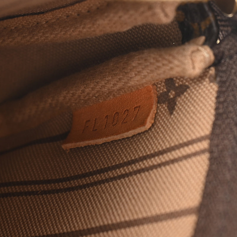 LOUIS VUITTON ルイヴィトン モノグラム ミニポシェットアクセソワール T＆B ブラウン M60153 レディース モノグラムキャンバス アクセサリーポーチ Bランク 中古 銀蔵