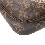 LOUIS VUITTON ルイヴィトン モノグラム ミニポシェットアクセソワール T＆B ブラウン M60153 レディース モノグラムキャンバス アクセサリーポーチ Bランク 中古 銀蔵