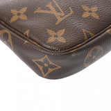 LOUIS VUITTON ルイヴィトン モノグラム ミニポシェットアクセソワール T＆B ブラウン M60153 レディース モノグラムキャンバス アクセサリーポーチ Bランク 中古 銀蔵