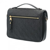 LOUIS VUITTON ルイヴィトン モノグラムアンプラント ポシェットメティス MM 2WAY ノワール M41487 レディース レザー ハンドバッグ ABランク 中古 銀蔵