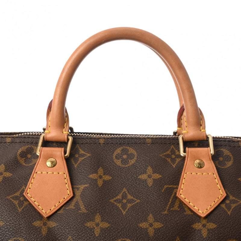 LOUIS VUITTON ルイヴィトン モノグラム スピーディ 30 ブラウン M41526 レディース モノグラムキャンバス ハンドバッグ ABランク 中古 銀蔵