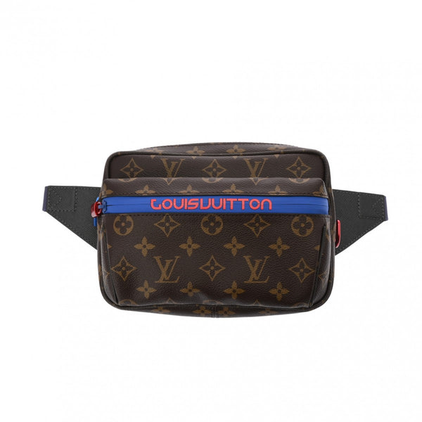 LOUIS VUITTON ルイヴィトン モノグラム パシフィックバムバッグ ブラウン M43828 メンズ モノグラムキャンバス ボディバッグ Aランク 中古 銀蔵