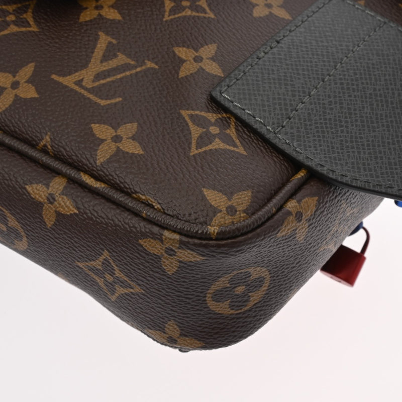 LOUIS VUITTON ルイヴィトン モノグラム パシフィックバムバッグ ブラウン M43828 メンズ モノグラムキャンバス ボディバッグ Aランク 中古 銀蔵