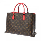 LOUIS VUITTON ルイヴィトン モノグラム フラワートート 2WAY コクリコ M43553 レディース モノグラムキャンバス ハンドバッグ Aランク 中古 銀蔵