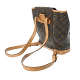 LOUIS VUITTON ルイヴィトン モノグラム ミニモンスリ ブラウン M51137 レディース モノグラムキャンバス リュック・デイパック Bランク 中古 銀蔵