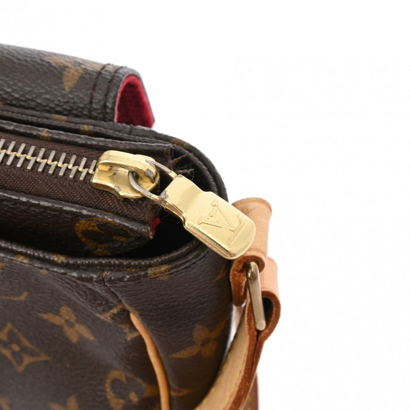 LOUIS VUITTON ルイヴィトン モノグラム ヴィバシテ PM ブラウン M51165 レディース モノグラムキャンバス ショルダーバッグ Bランク 中古 銀蔵