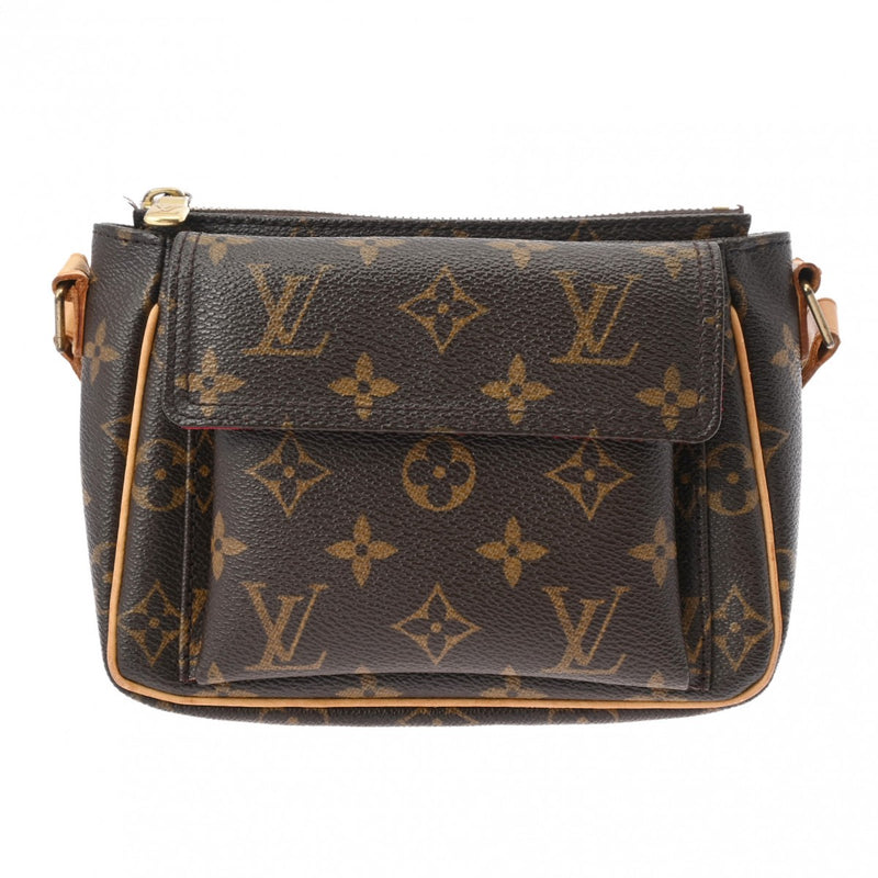 LOUIS VUITTON ルイヴィトン モノグラム ヴィバシテ PM ブラウン M51165 レディース モノグラムキャンバス ショルダーバッグ Bランク 中古 銀蔵