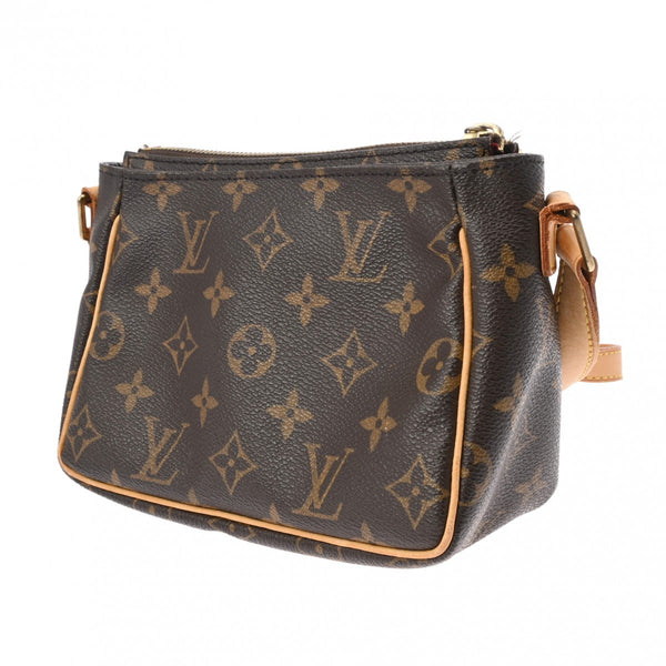 LOUIS VUITTON ルイヴィトン モノグラム ヴィバシテ PM ブラウン M51165 レディース モノグラムキャンバス ショルダーバッグ Bランク 中古 銀蔵